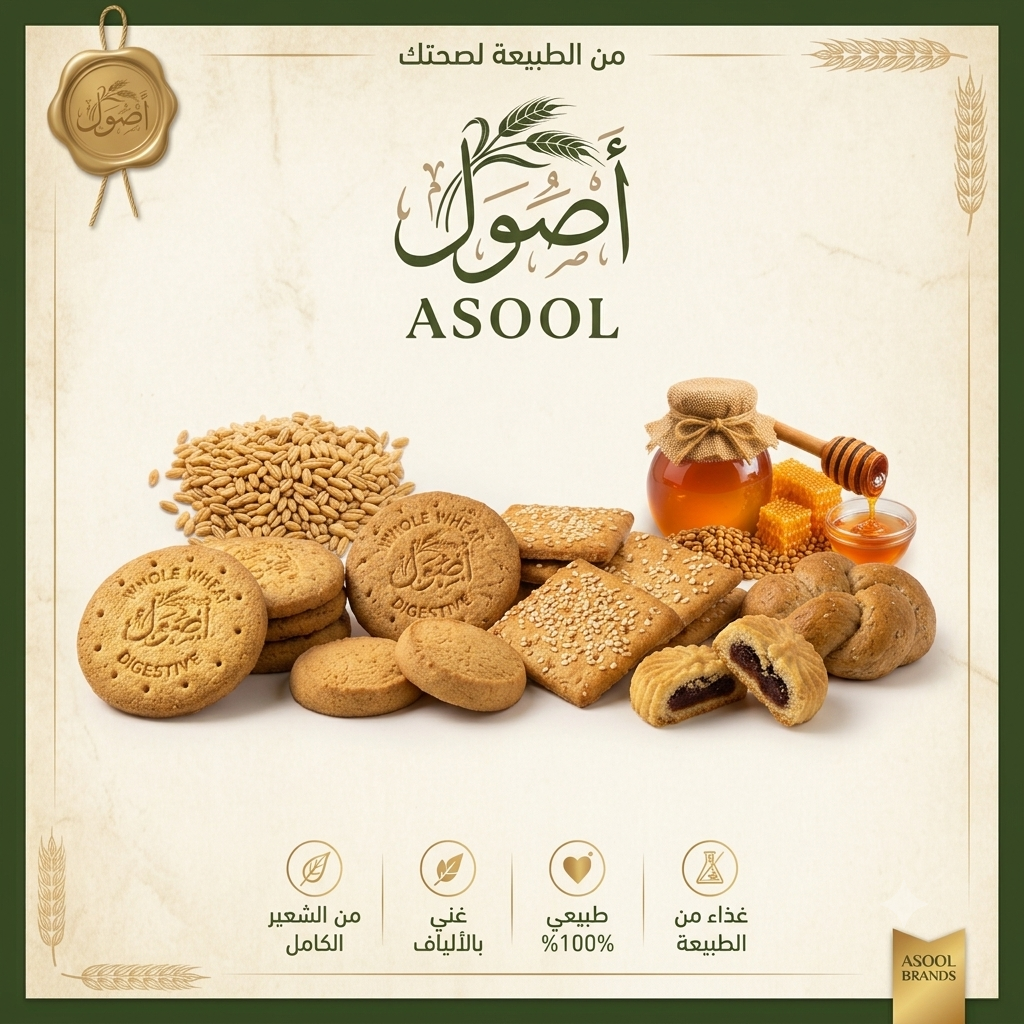 بسكويت ومخبوزات