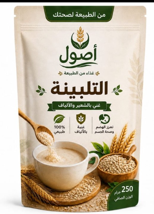 تلبينة الشعير الطبيعية - أصول 250 جم